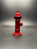 Sidewalk Fire Hydrant – 1/12 Scale – Physical Miniature Prop for Action Figure Dioramas
