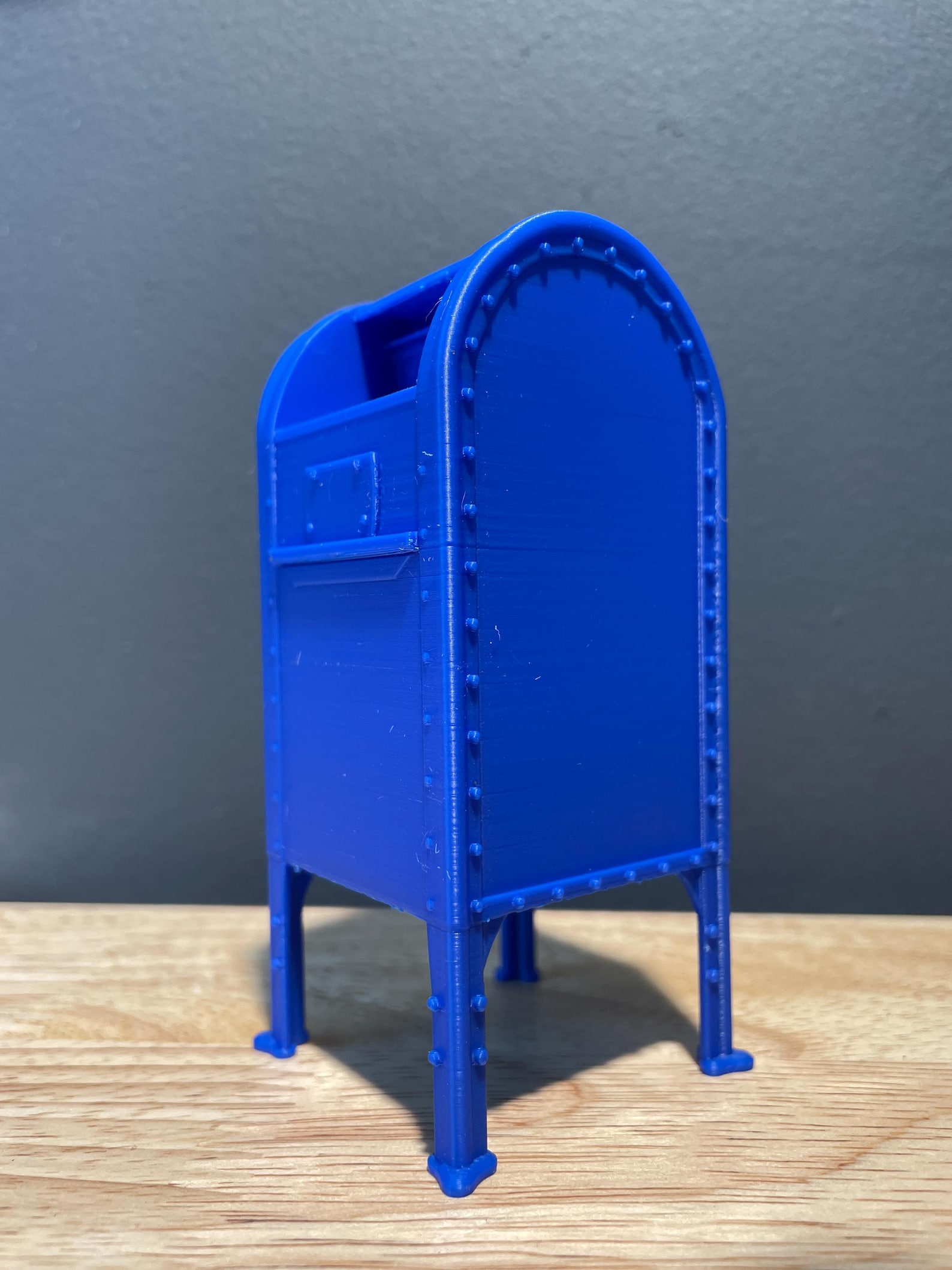USPS Style Post Box – 1/12 Scale – Physical Miniature Prop for Action ...