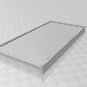 1/12 Scale Door Digital File for 3D Printing - Create Realistic Miniature Doors for Action Figure Dioramas - Digital File STL
