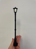 Lamp - 1/12 Scale Street Lamp - 11 Inches Tall - Miniature Lighting for Dollhouses & Collectibles - Realistic Decor