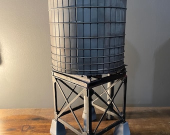 Ultimate Rooftop Watertower - 1/12 Scale - Physical Product