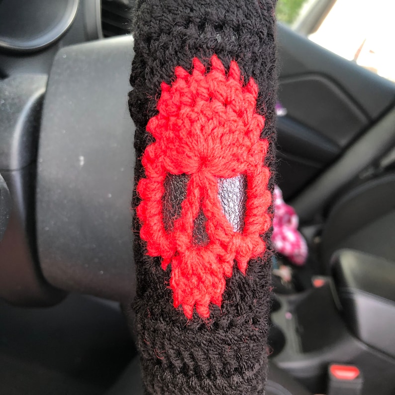 Skull Steering Wheel Cover
