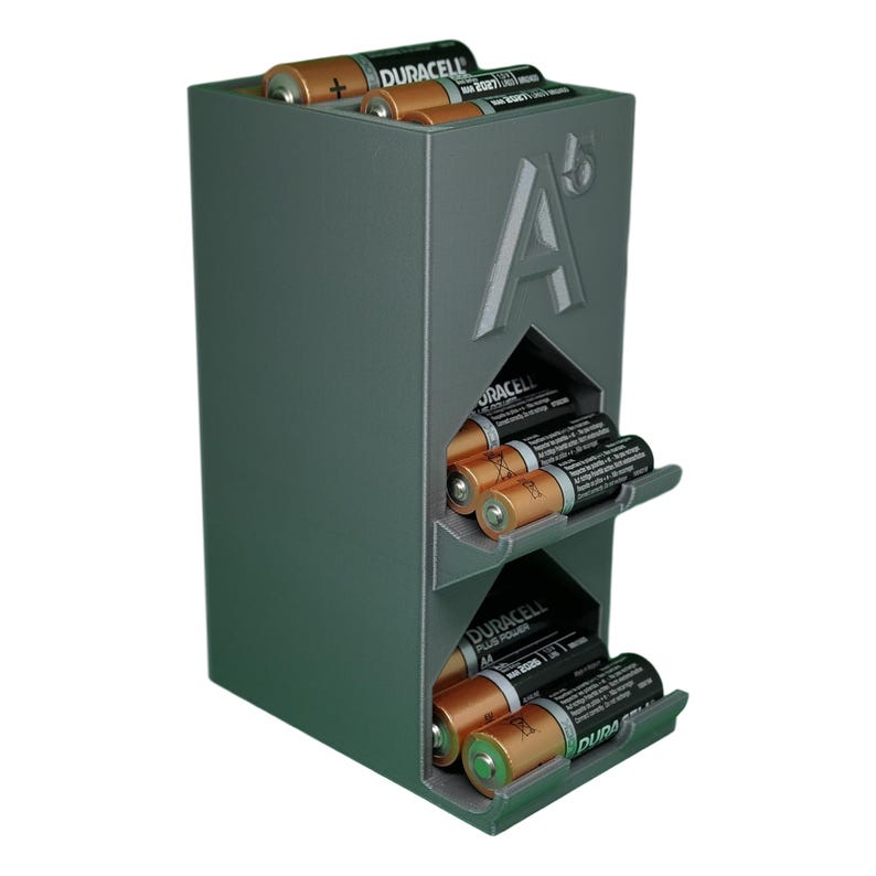 AA and AAA Battery Dispenser for Storage image 4