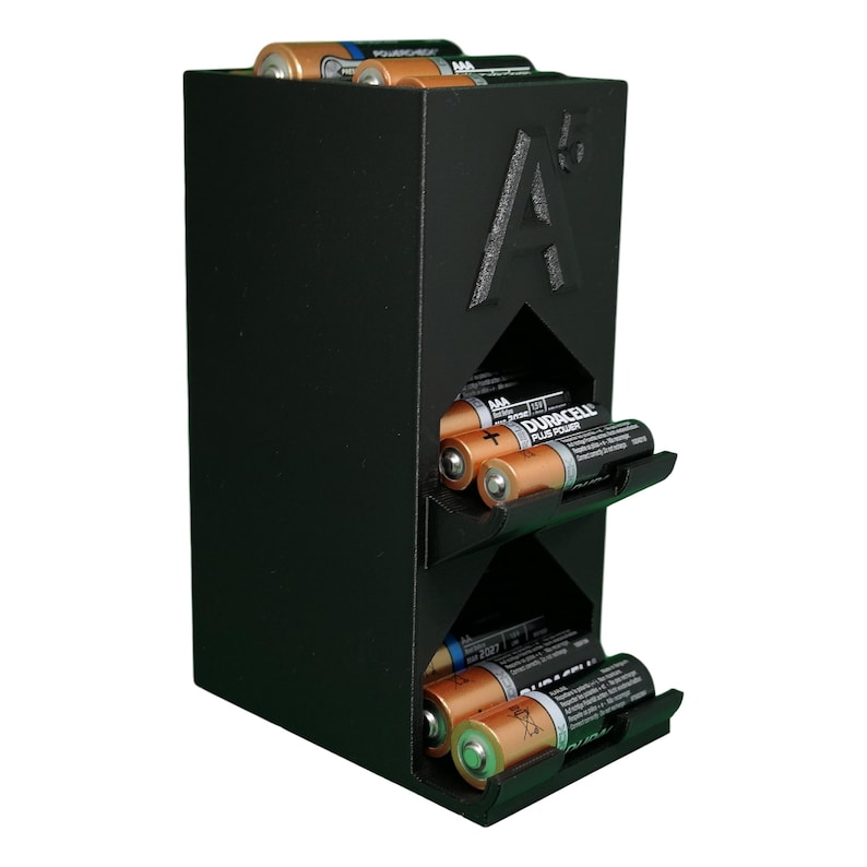 AA and AAA Battery Dispenser for Storage image 3