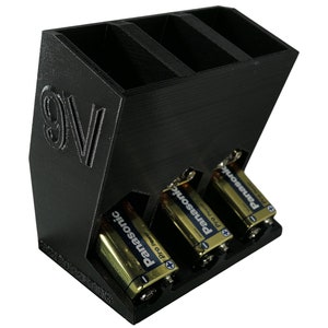9V Battery Dispenser: PLA Plastic Storage Organizer