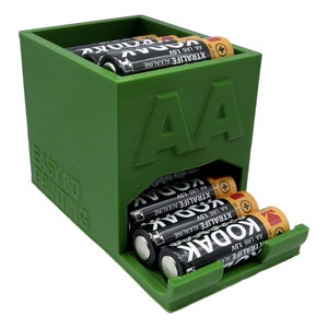 AA Battery Holder and Dispenser