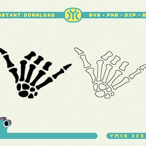 Skeleton Shaka Sign SVG | Shaka Brah svg | Skeleton svg | Halloween svg | Skeleton Hand svg | Spooky svg | Skeleton Hands svg | Shaka Sign