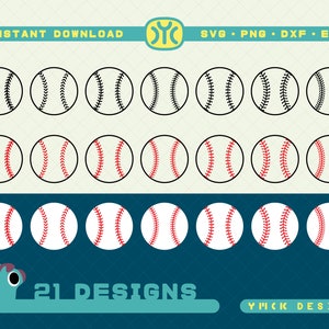 Baseball svg | Baseball Stitches svg | Baseball Monogram svg | Baseball Laces svg | SVG Files For Cricut
