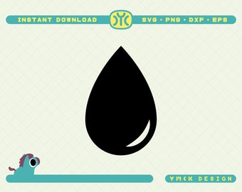 Water Drop SVG | Drop svg | Raindrop svg | Tear Drop | Blood Drop | SVG Files For Cricut