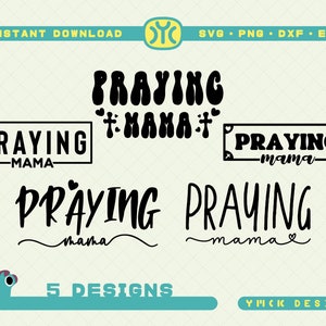 Praying Mama SVG | Biblical svg | Love Like Jesus svg, Mom Life svg, Religious svg, Faith svg, Christian svg, Mom Mode svg, Mother’s day svg