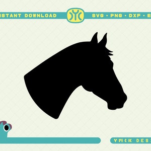 Horse Head SVG | Horse Head Silhouette svg | Horse Head Silhouette | Horse svg | Silhouette Head svg | Stallion svg  | SVG Files For Cricut