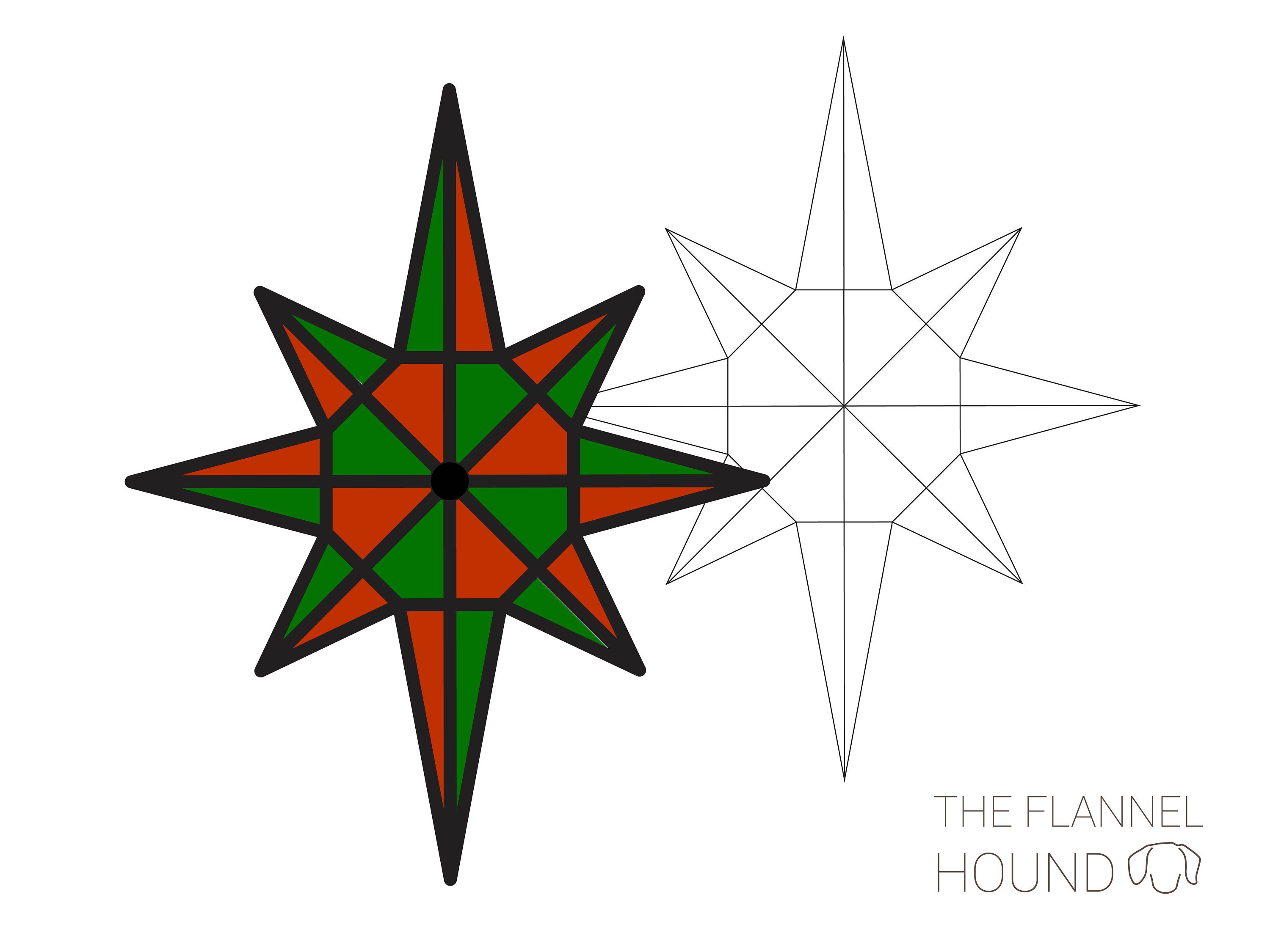 Christmas Star Template