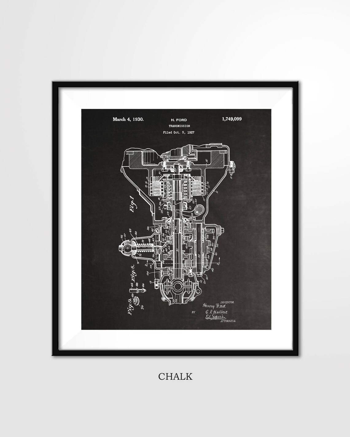 Ford Patent Print 1930 Ford CAR TRANSMISSION Poster - Etsy