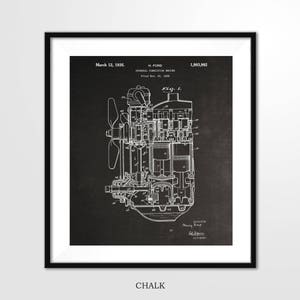 Ford Patent Print 1935 FORD COMBUSTION ENGINE Poster - Etsy