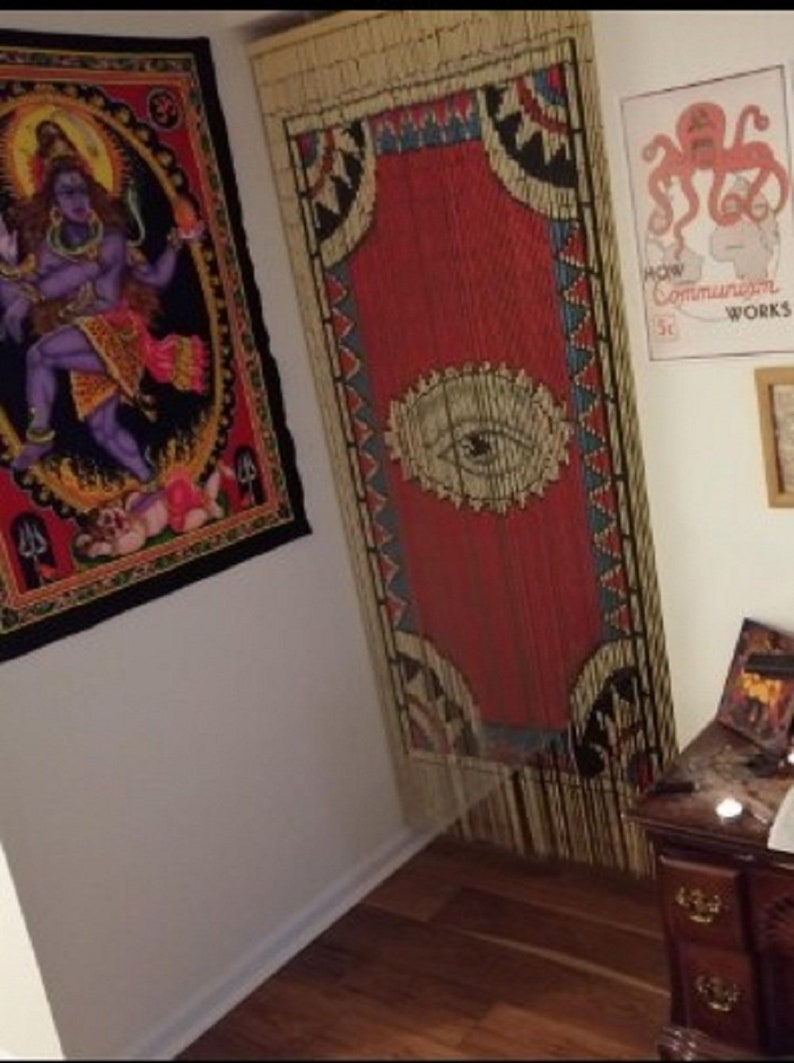 The Eye Beaded Curtain / Closet Curtain / the Summer Beaded Etsy