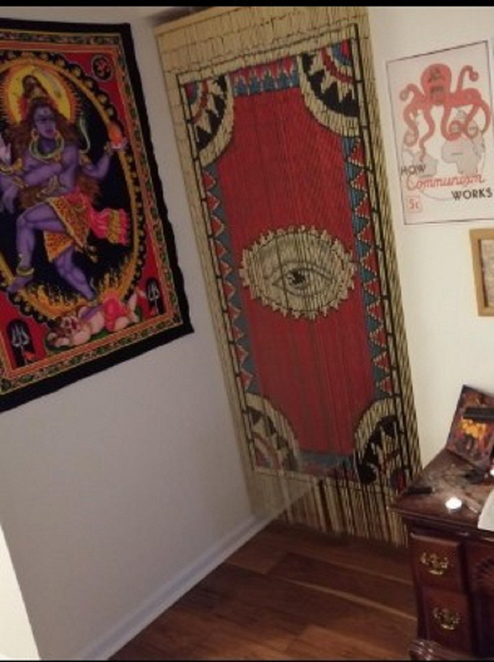 The Eye Beaded Curtain / Closet Curtain / the Summer Beaded Etsy