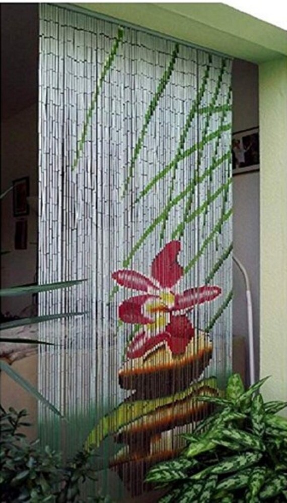 Spa Beaded Curtain Room Dividers Beaded Door Curtain Bamboo Beaded Curtains For Doorways Curtain For Window