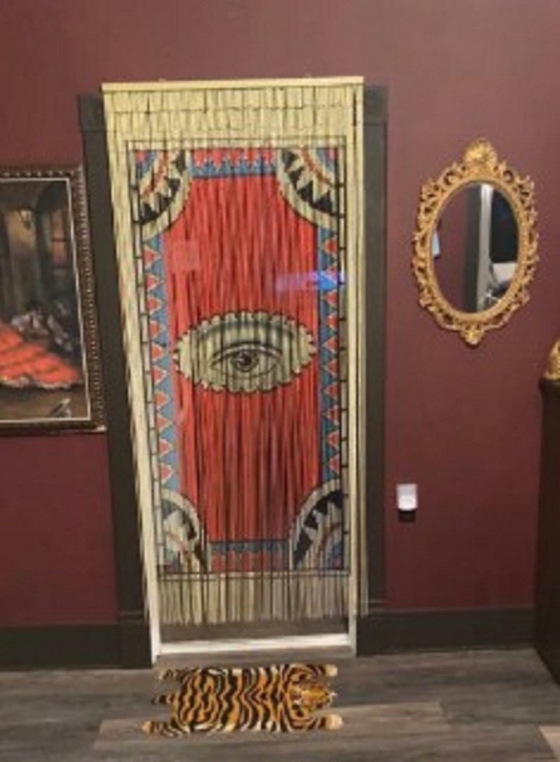 The Eye Beaded Curtain / Closet Curtain / the Summer Beaded Etsy