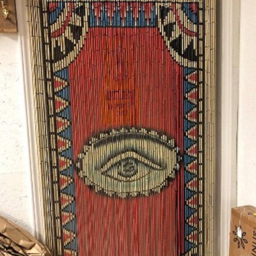 The Eye Beaded Curtain Closet Summer The Eye Beaded Curtain Closet, How To Make A Bamboo Beaded Curtain