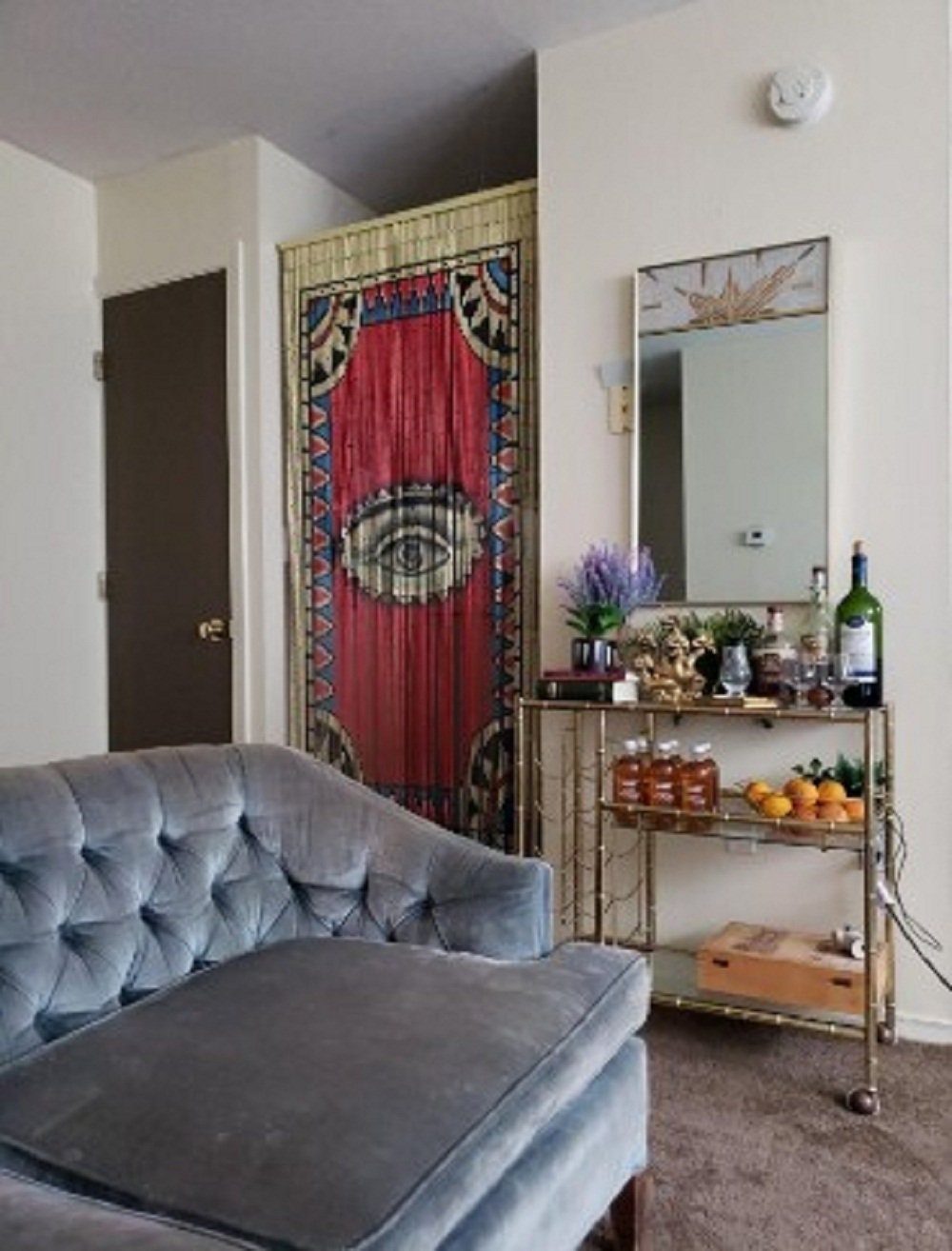 The Eye Beaded Curtain / Closet Curtain / the Summer Beaded Etsy