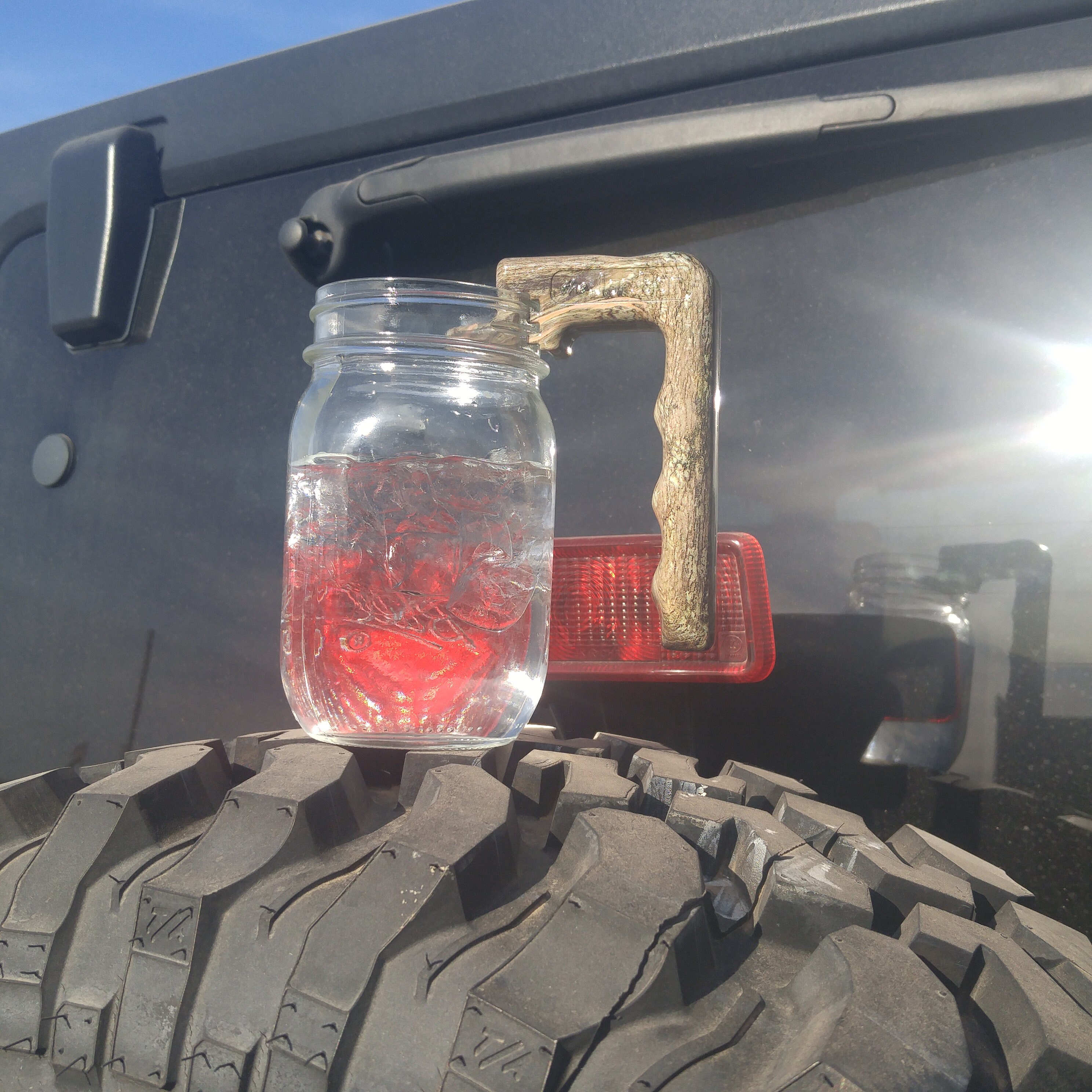 Jarbar, Mason Jar Handle, Mason Jar Holder, Removable Handle, Handle