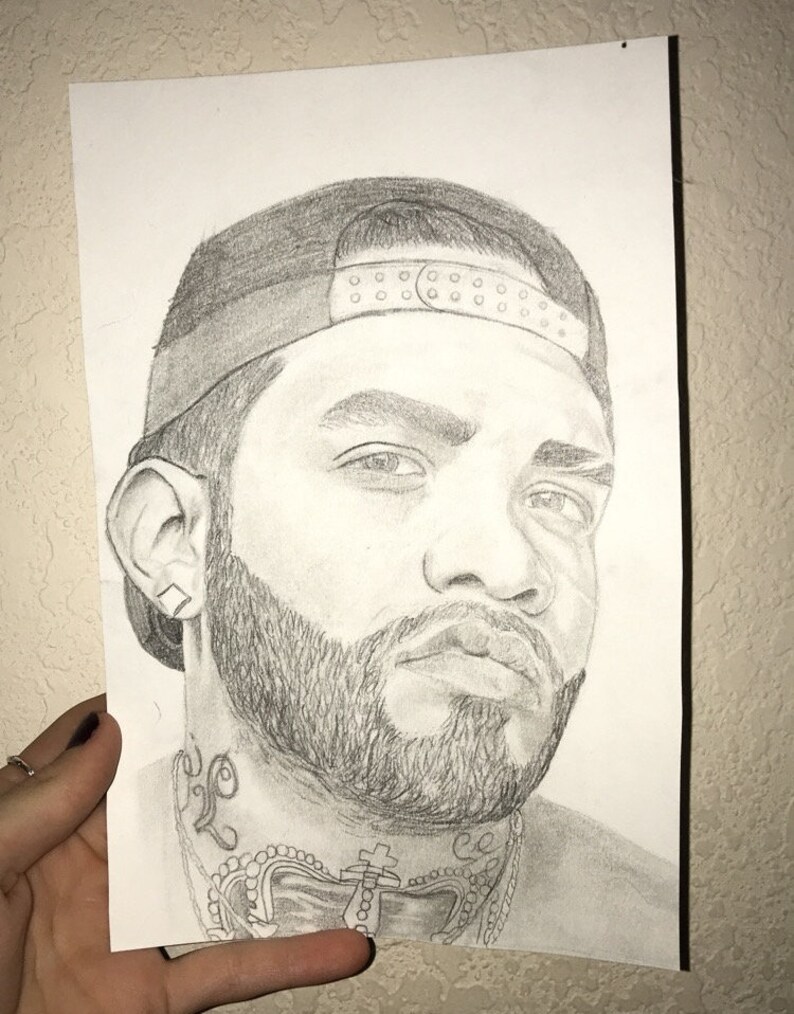 Joyner Lucas Portrait Etsy