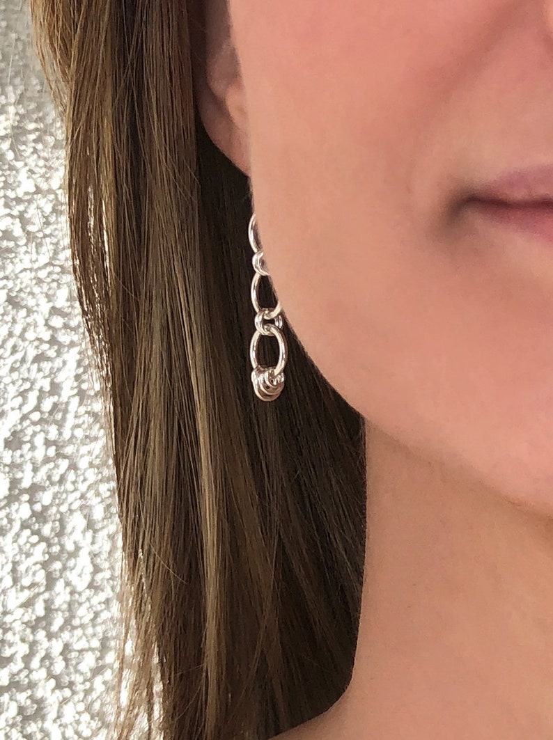 Sterling Silver Ear Wires Handmade Jewelry Hoop Dangle Earrings