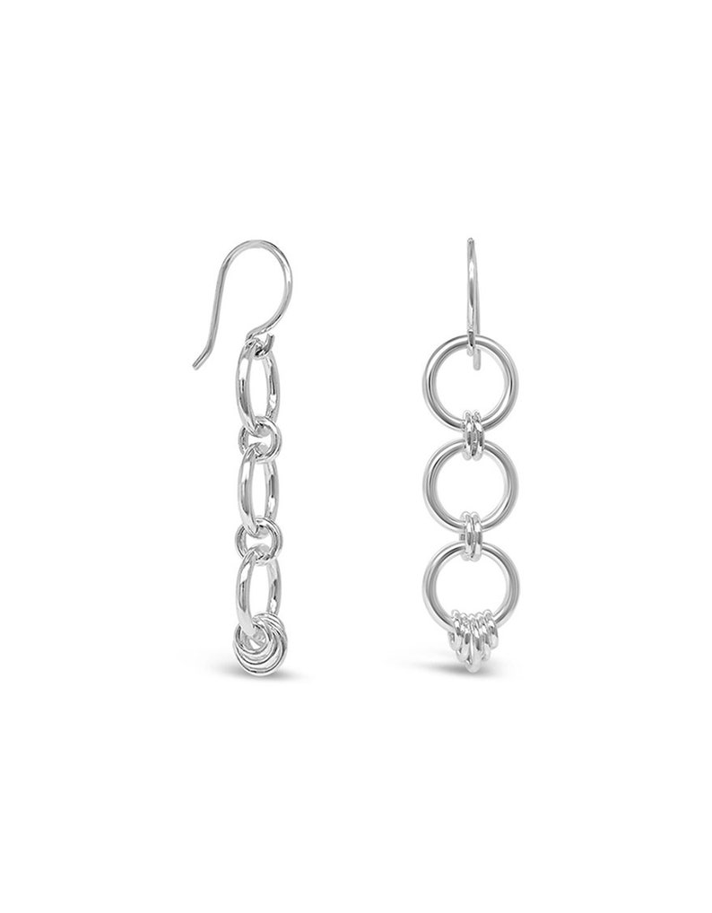 Sterling Silver Ear Wires Handmade Jewelry Hoop Dangle Earrings