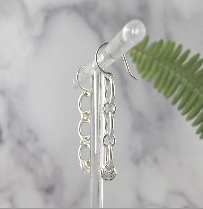 Sterling Silver Ear Wires Handmade Jewelry Hoop Dangle Earrings