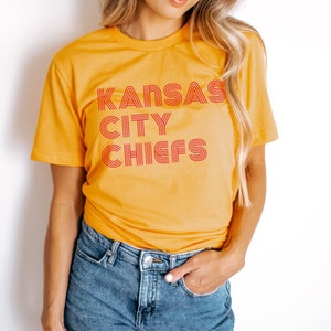 Retro Style Kansas City Chiefs Shirt  | Kansas City, Chiefs, Missouri, Kansas, Chiefs Kingdom, Mahomes, Football