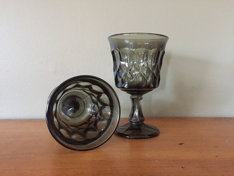 Noritake Perspective Smoke Grey Smoke Glass Wine Glasses
