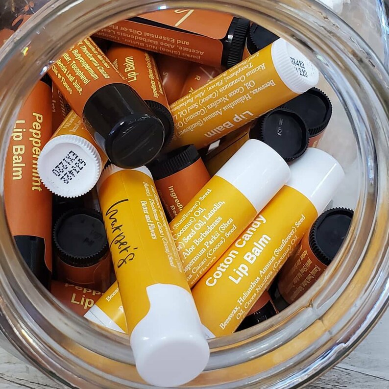 Three Natural Lip Balms. Black Owned in Tennessee. Natural Lip Etsy