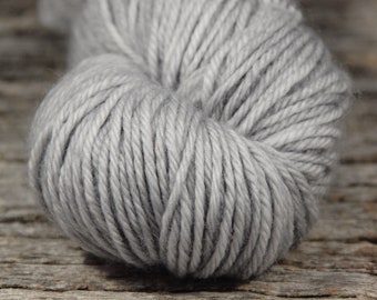 Dark Grey 179g Handspun Herdwick Yarn British Handspun Yarn 2 Ply Bulky Chunky Weight