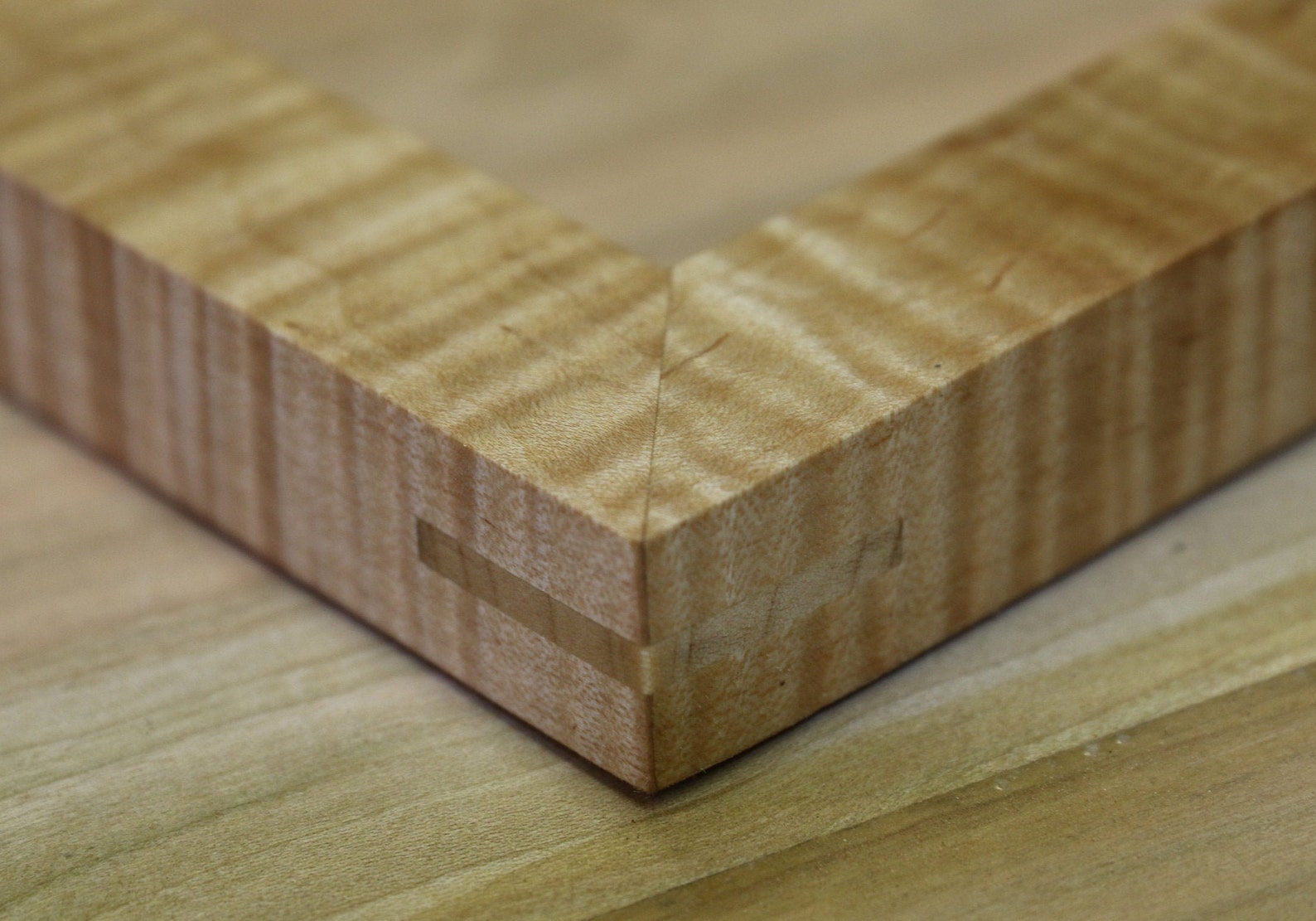 Curly Maple Picture Frame 5x7 Etsy