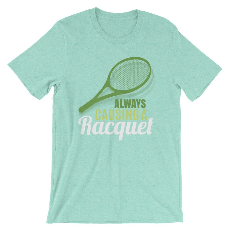 Tennis Racquet Tee Tennis Gift Tennis Shirt Tennis T Shirt Etsy