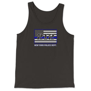 212 Area Code New York Police Department Thin Blue Line Flag - Etsy