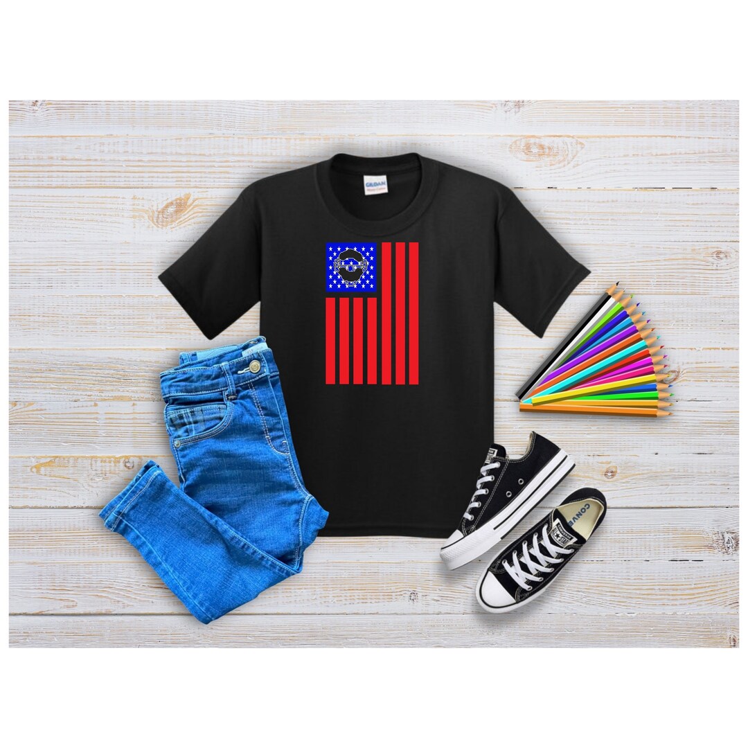 American Flag Catchers Mask Baseball Graphic USA Gear Gift Etsy