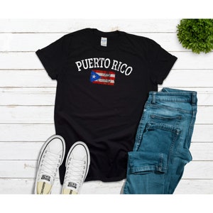 Distressed Puerto Rico Flag Puerto Rican Apparel design Unisex T-Shirt