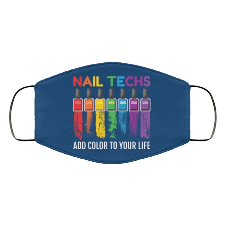 Nail Tech Nail Polish Mask / Nailist Technician / Nail Tech Etsy