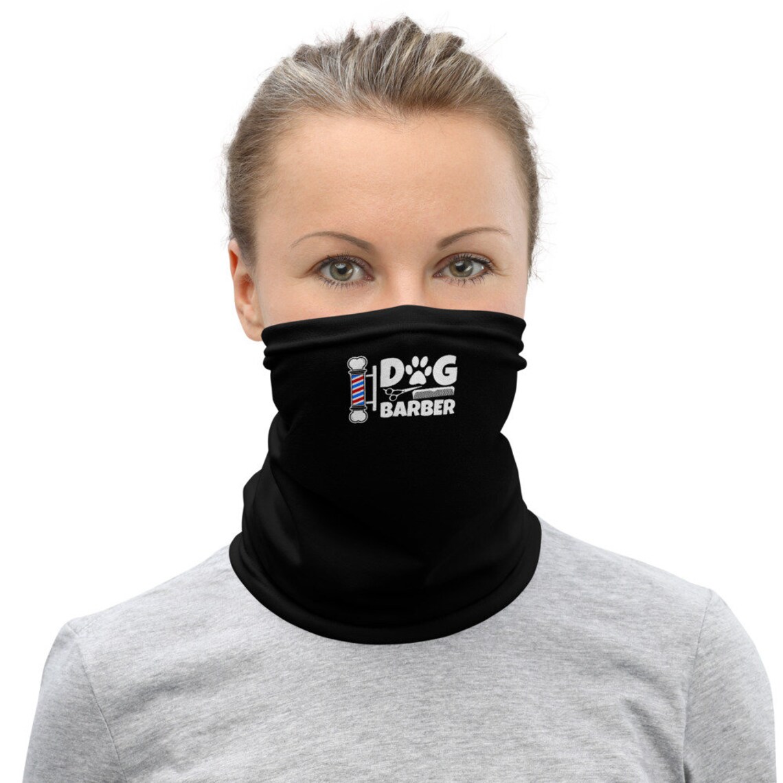 Dog Groomer Face Mask / Dog Groomer Neck Gaiter / Pet Groomer Etsy