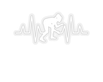 Meisjes Worstelen Mom Vrouwen Worstelaar Gift Vrouwelijke Worstel Coach grafische Laptop Sticker / Car Sticker / Window Decal / Tumbler Decal