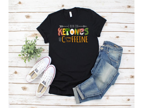 Ketones T-Shirt Keto Tshirt Low Carb Tee Diet Fitness Gift Ketones T-Shirt Keto Tshirt Low Carb Tee Diet Fitness Gift