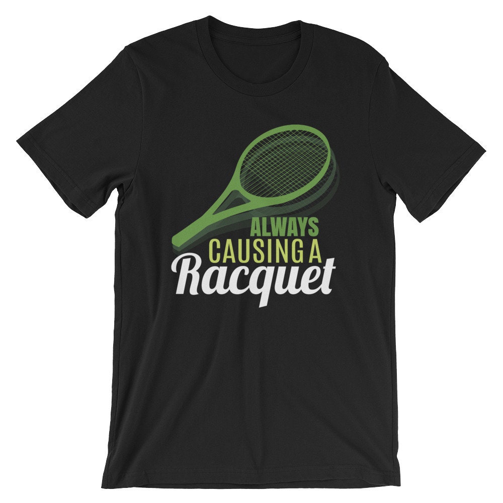 Tennis Racquet Tee Tennis Gift Tennis Shirt Tennis T Shirt | Etsy