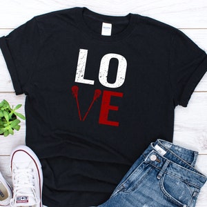 Love LAX Mom Teen Girl Lacrosse Sticks Cool Team Coach Gift product T-shirt 2