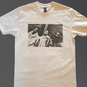 フージーズ、ローリン・ヒル、ワイクリフ・プラス、ホワイトTシャツ、サイズはS～3XL