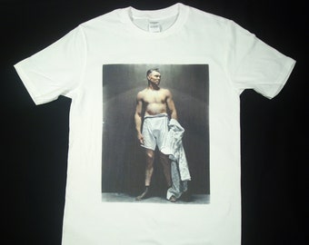 Jack Dempsey White T-shirt sizes available S-3XL