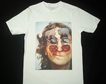 John Lennon White T-shirt sizes available S-3XL