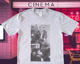 ラッキー・ルチアーノ・シャツ、高画質マグショット、HD。ソフト