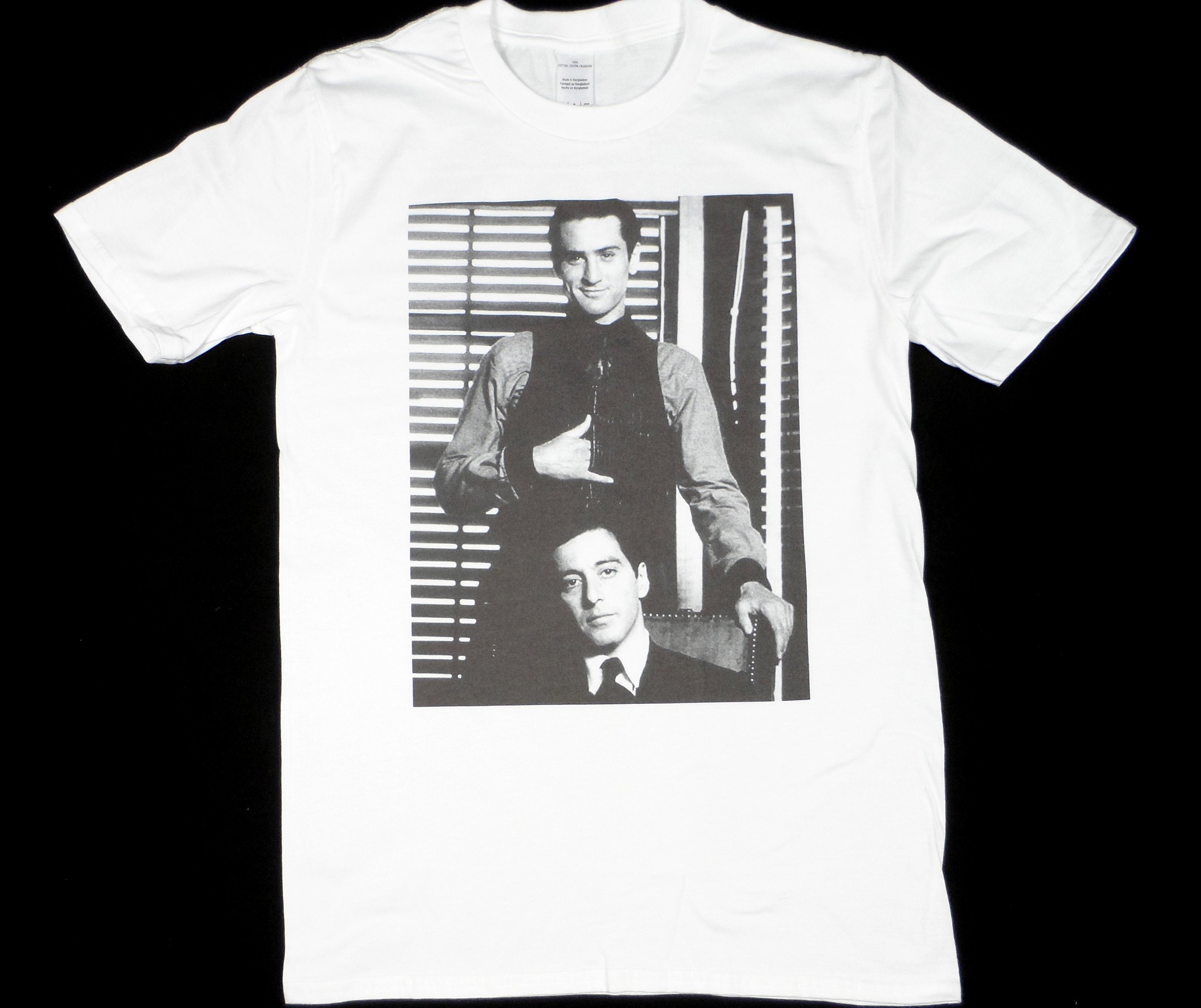 Weakness terrace archive The Godfather Al Pacino and Robert De Niro White T-shirt Sizes - Etsy Singapore Weakness terrace archive The Godfather Al Pacino and Robert De Niro White T-shirt Sizes - Etsy Singapore