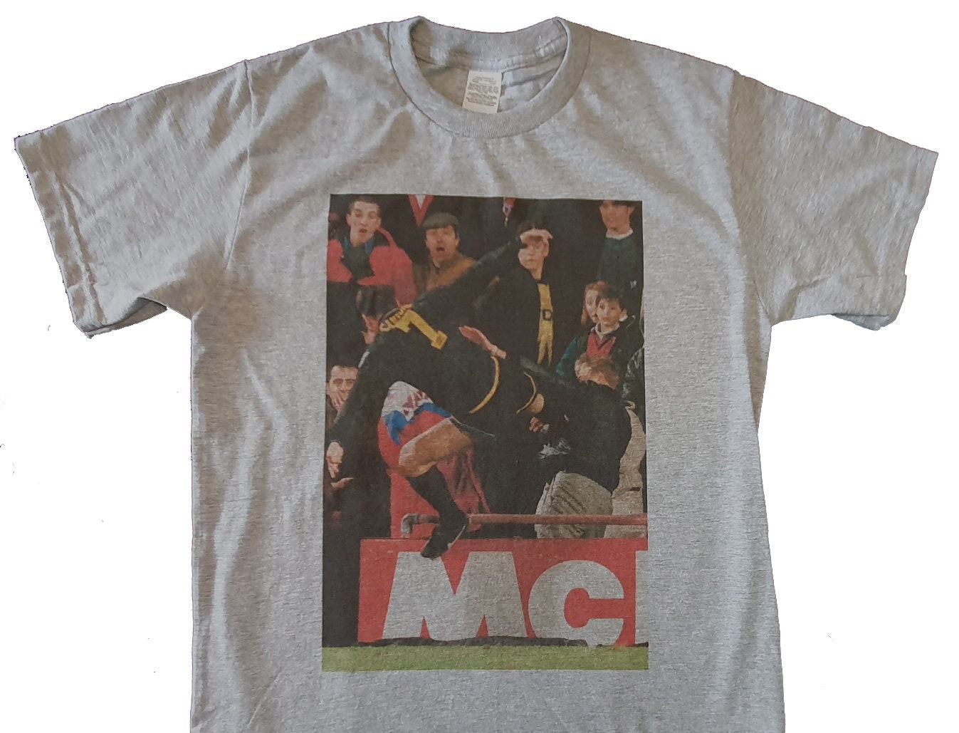 新品未使用 カントナ CANTONA ＃7 両面プリントTシャツ 新品未使用 カントナ CANTONA ＃7 両面プリントTシャツ 20-318